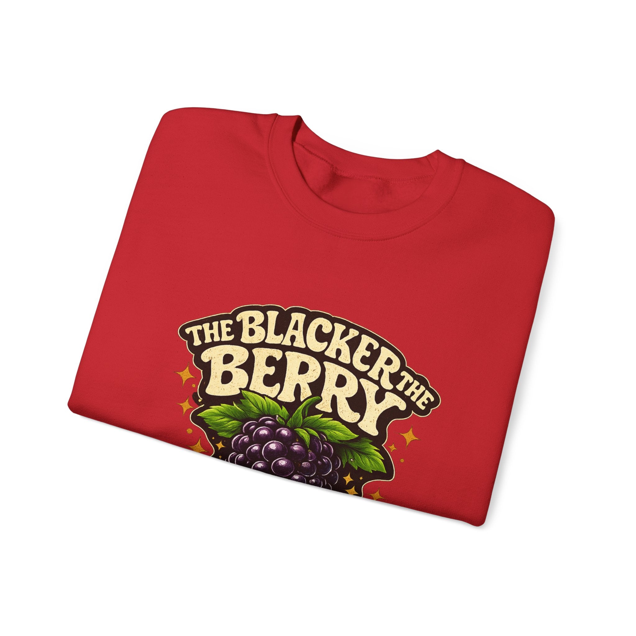 Blackberry Graphic Sweatshirt - "The Blacker the Berry, The Sweeter the Juice" Retro Fruit Crewneck