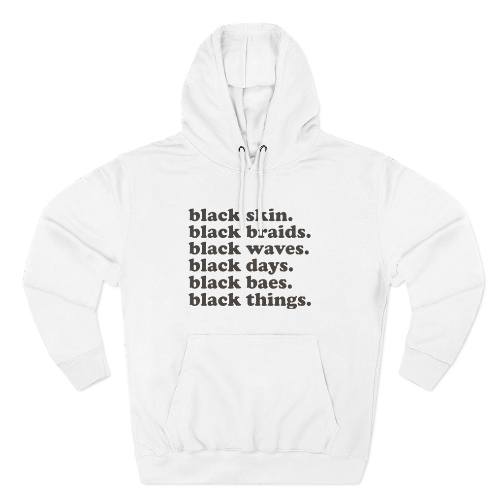 Errthang Black -Hooded sweater
