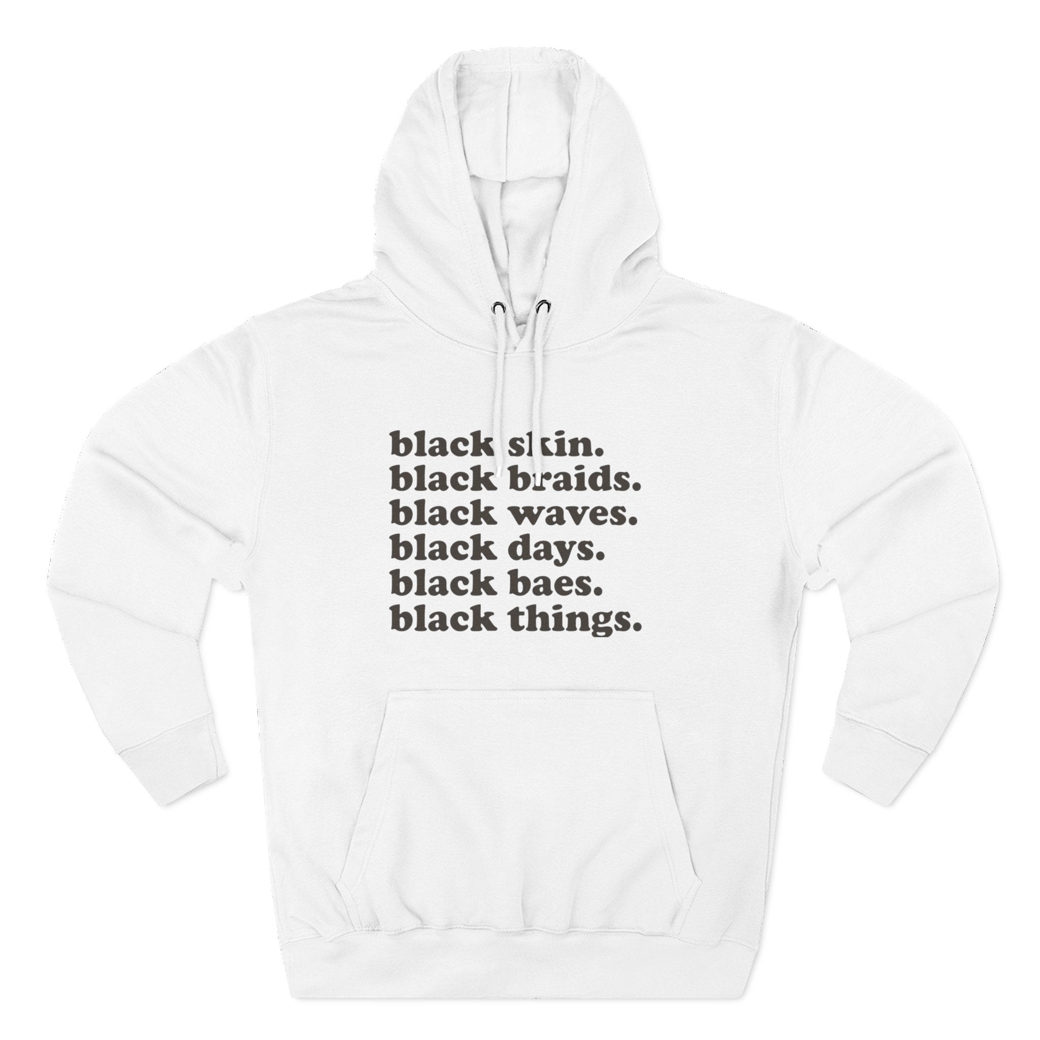 Errthang Black -Hooded sweater