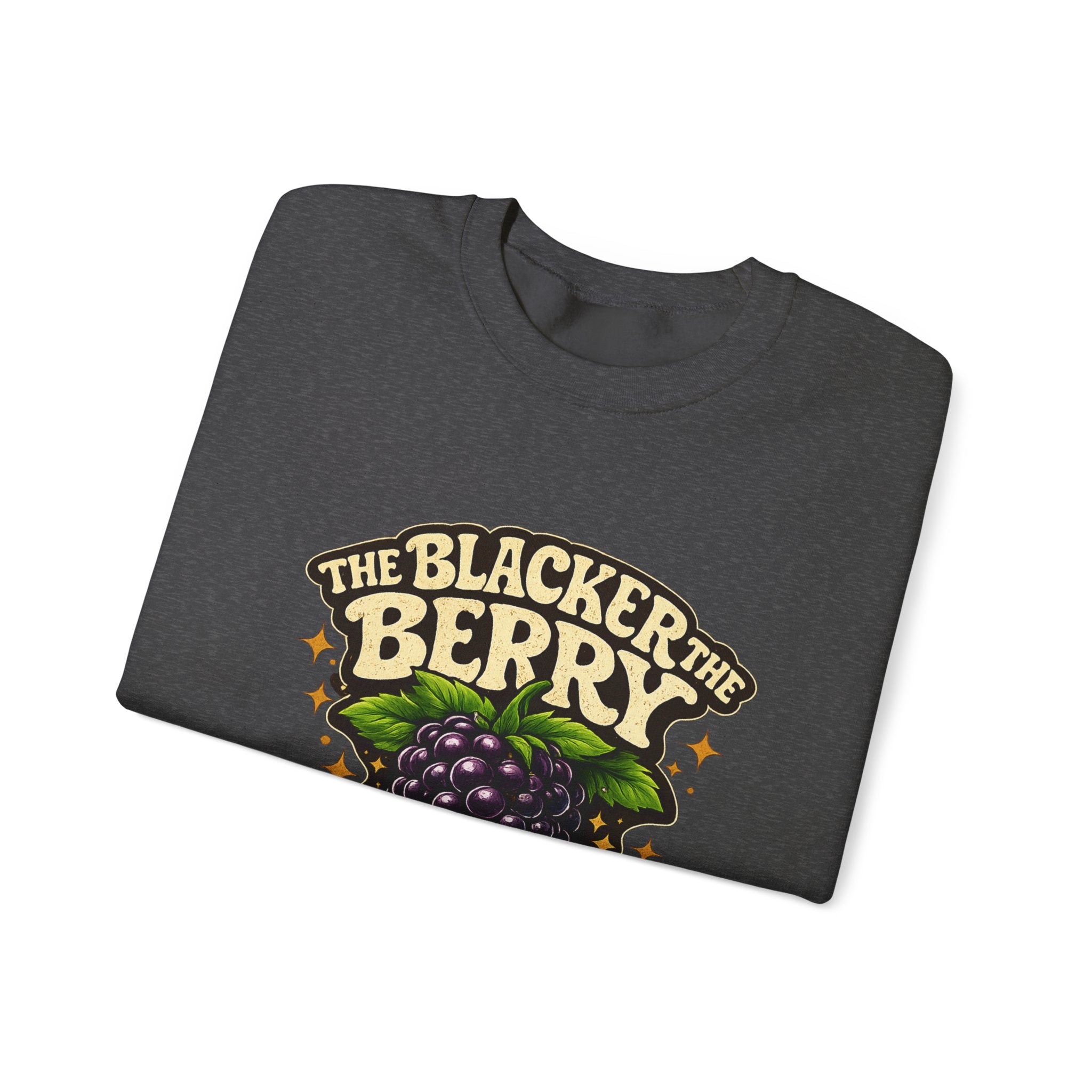 Blackberry Graphic Sweatshirt - "The Blacker the Berry, The Sweeter the Juice" Retro Fruit Crewneck