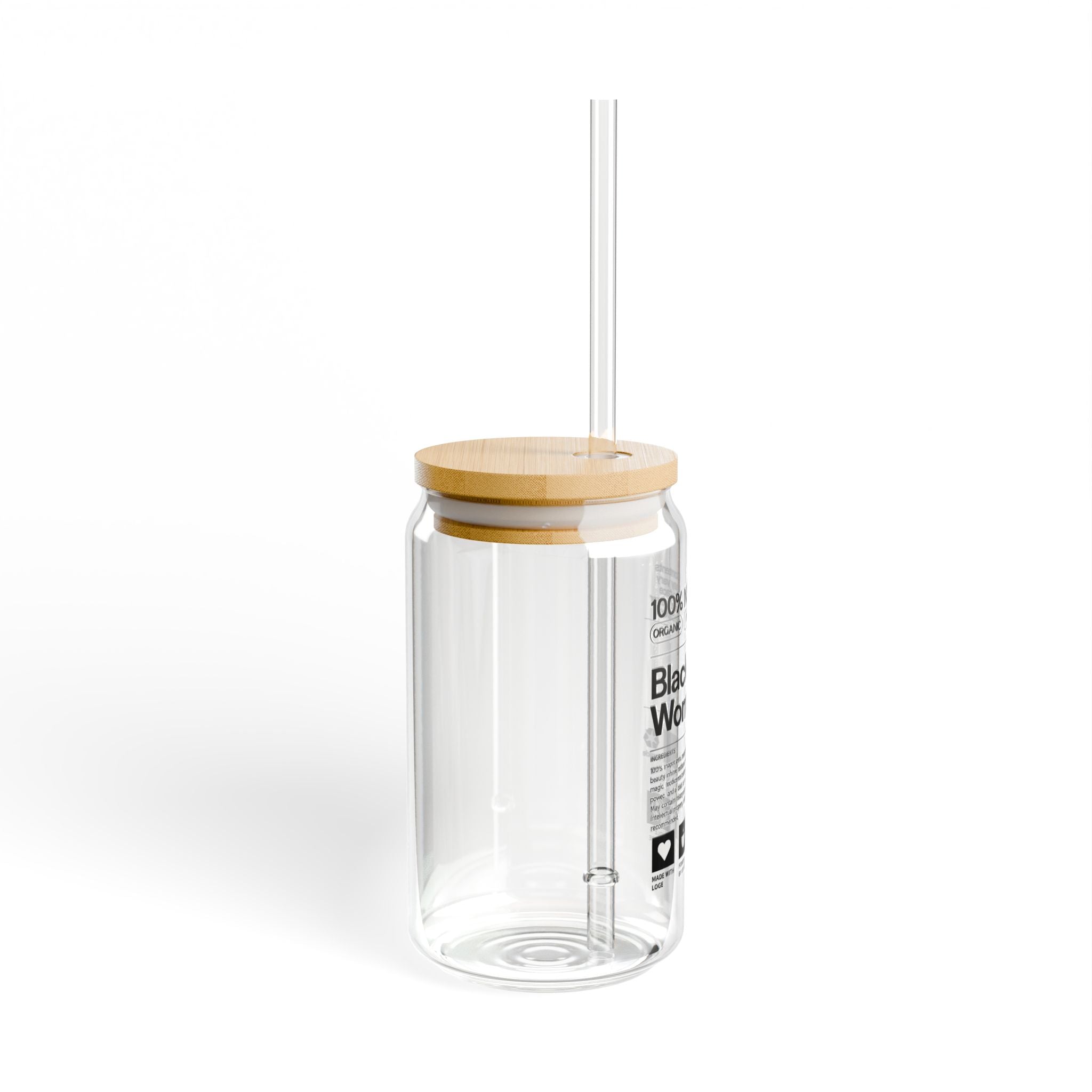 100% Organic - Glass bottle