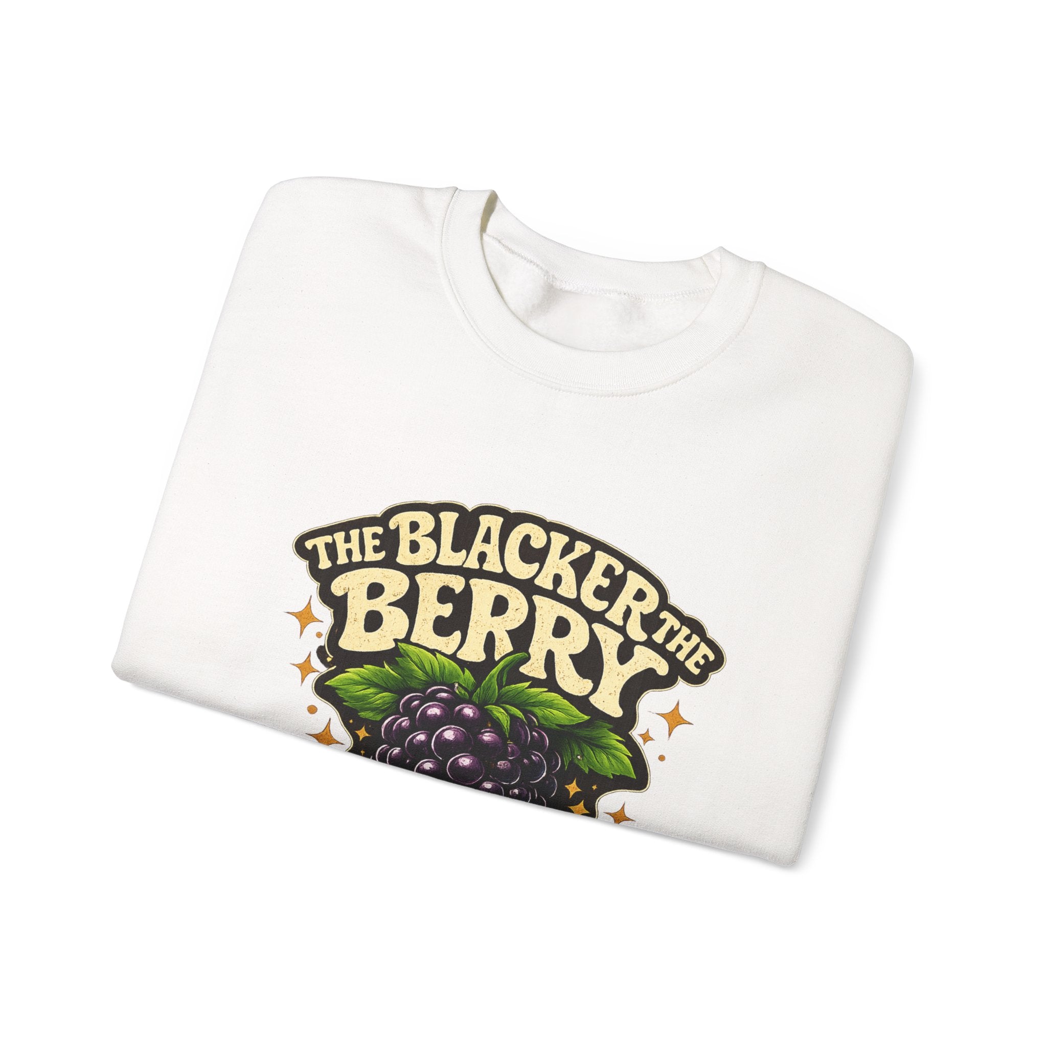 Blackberry Graphic Sweatshirt - "The Blacker the Berry, The Sweeter the Juice" Retro Fruit Crewneck