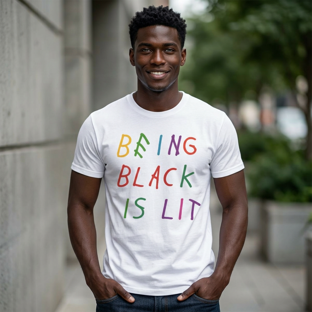 Being Black Is Lit - TShirt